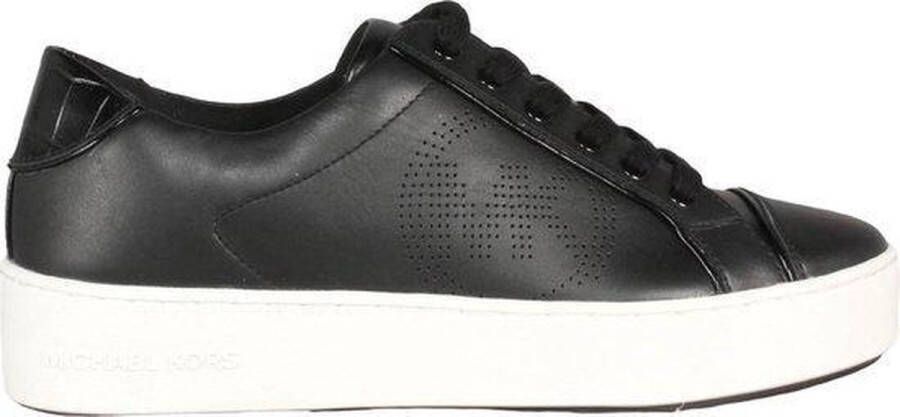 Michael Kors Kirby Lace Up Dames Sneakers Zwart