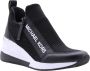 Michael Kors Low-Top Sneakers Willis Wedge Trainer in zwart - Thumbnail 2