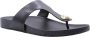 Michael Kors Stijlvolle Avaux Flip Flops voor Vrouwen Black Dames - Thumbnail 1