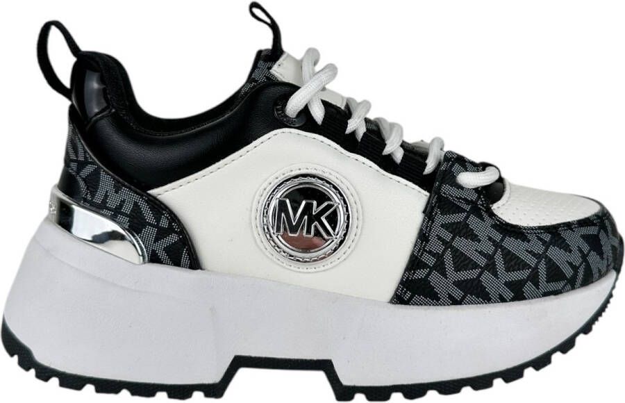 Michael Kors Meisjes Sneakers Wit MK01348110 Cosmo Logo
