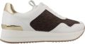 Michael Kors Raina Signature Logo Platform Trainer - Wit
