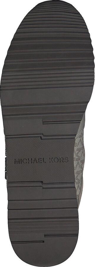 Michael Kors Allie sneaker van leer met metallic details - Foto 12