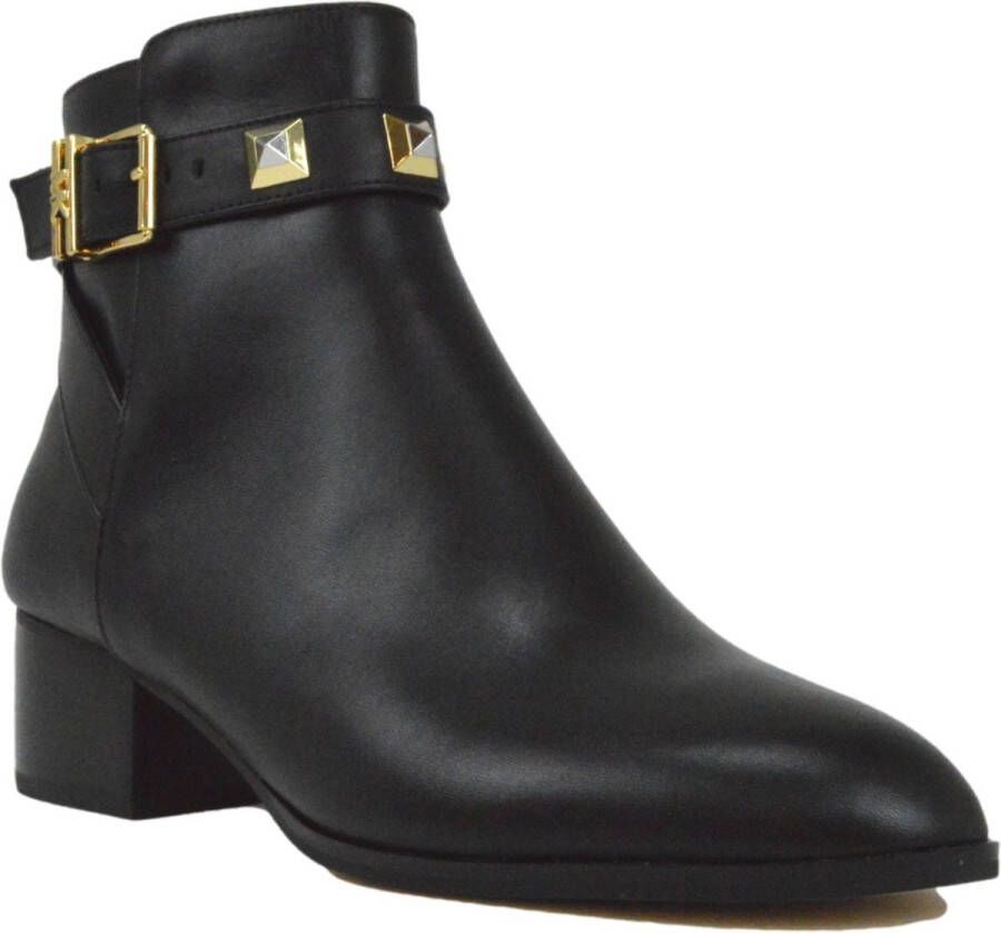Michael Kors Britton enkellaarsje van leer met studs
