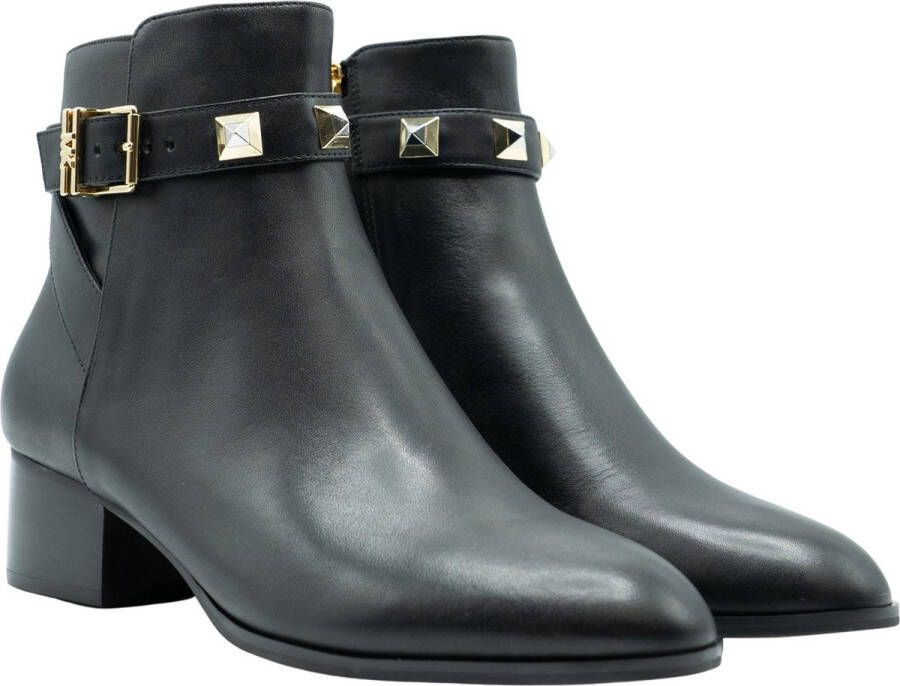 Michael Kors Britton enkellaarsje van leer met studs - Foto 2