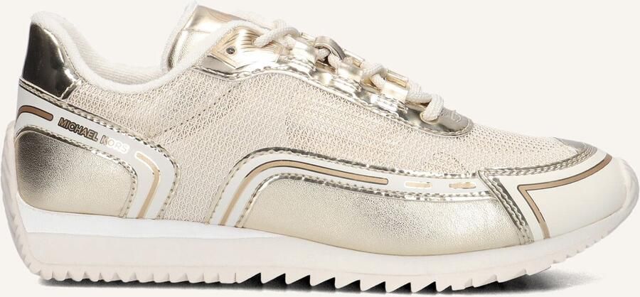 Michael Kors Byrdie Trainer Sneakers Leatherlook Dames Goud