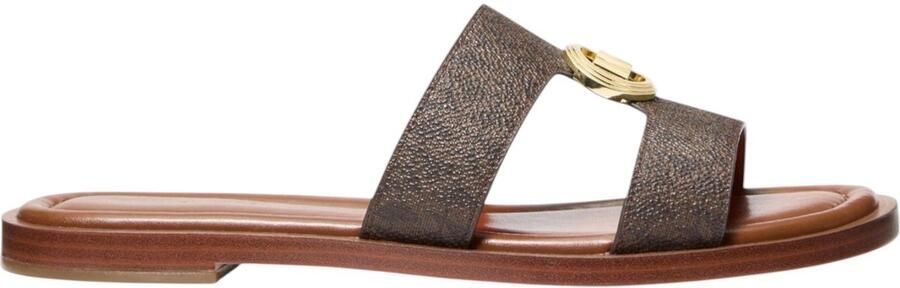 Michael Kors Dames Ballerina Bruin 40S6ERFS2B 200 Erin Flat Sandal