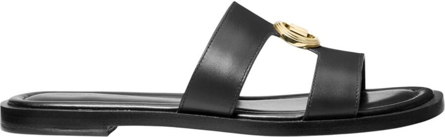 Michael Kors Dames Ballerina Zwart 40S6ERFS2L 001 Erin Flat Sandal