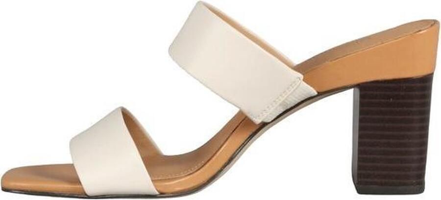 Michael Kors Glenda Slide Dames Sandalen Creme - Foto 3