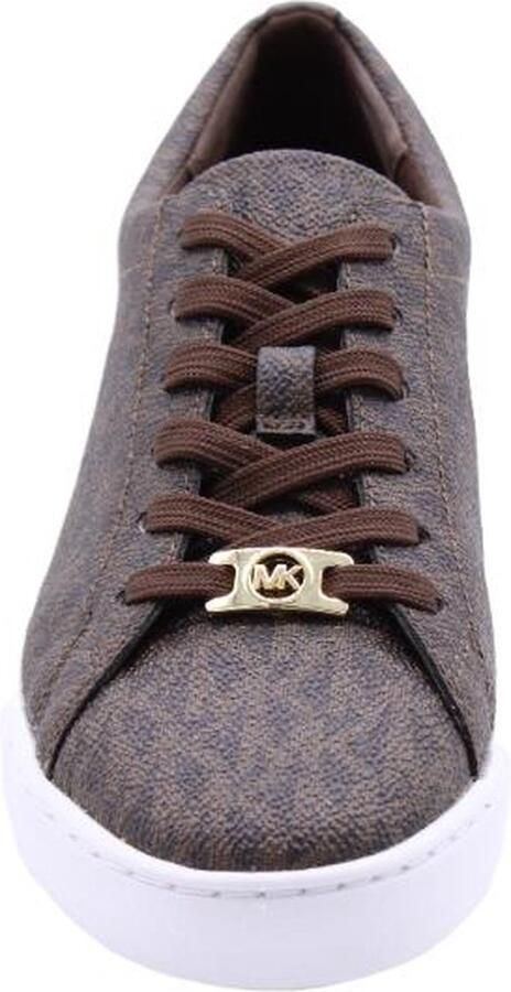 Michael Kors Keaton Lace Up Dames Sneakers Brown - Foto 5