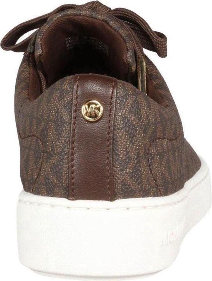 Michael Kors Keaton Lace Up Dames Sneakers Brown - Foto 3