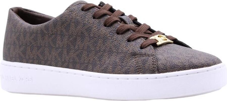 Michael Kors Keaton Lace Up Dames Sneakers Brown - Foto 9