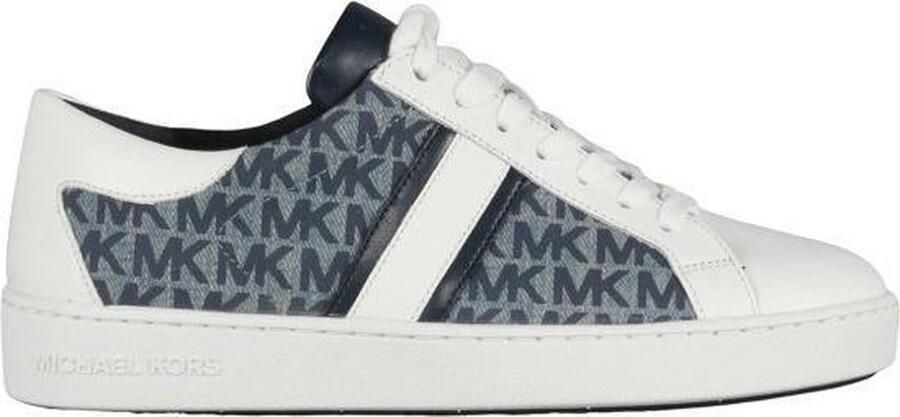 Michael Kors Keaton Stripe Dames Sneaker Washed Denim