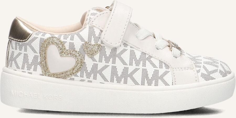 Michael Kors Kids Jem Kehlani Ii Ps Sneakers Meisjes Wit