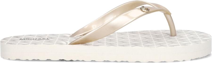 Michael Kors Kids Meisjes Platte sandalen Jinx Wit Rubber