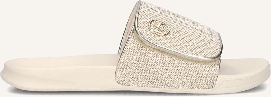 Michael Kors Kids Meisjes Platte sandalen Jett Darby Beige Textiel