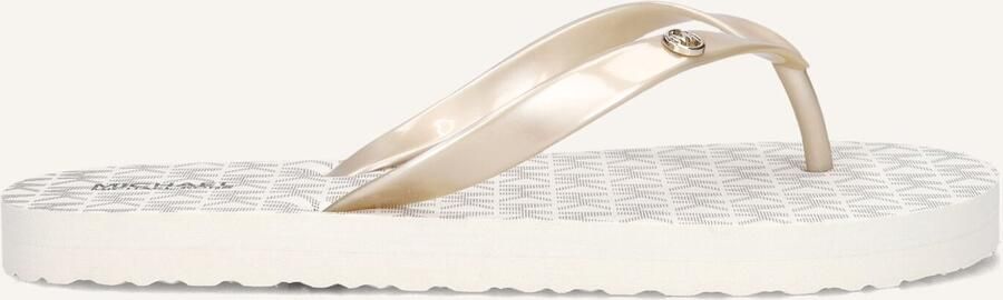 Michael Kors Kids Meisjes Platte sandalen Jinx Wit Rubber