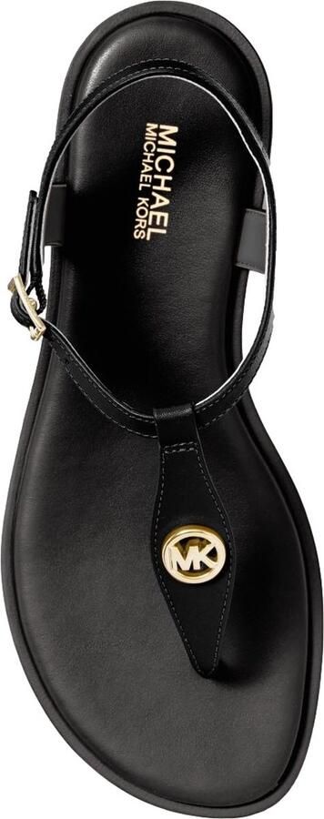 MICHAEL KORS Dames Mallory Thong Maat: 38 5 Materiaal: Leer Kleur: Zwart - Foto 18