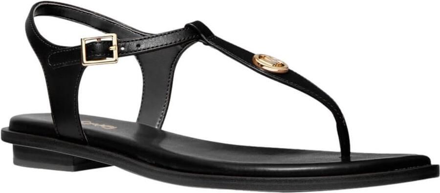 MICHAEL KORS Dames Mallory Thong Maat: 38 5 Materiaal: Leer Kleur: Zwart - Foto 13