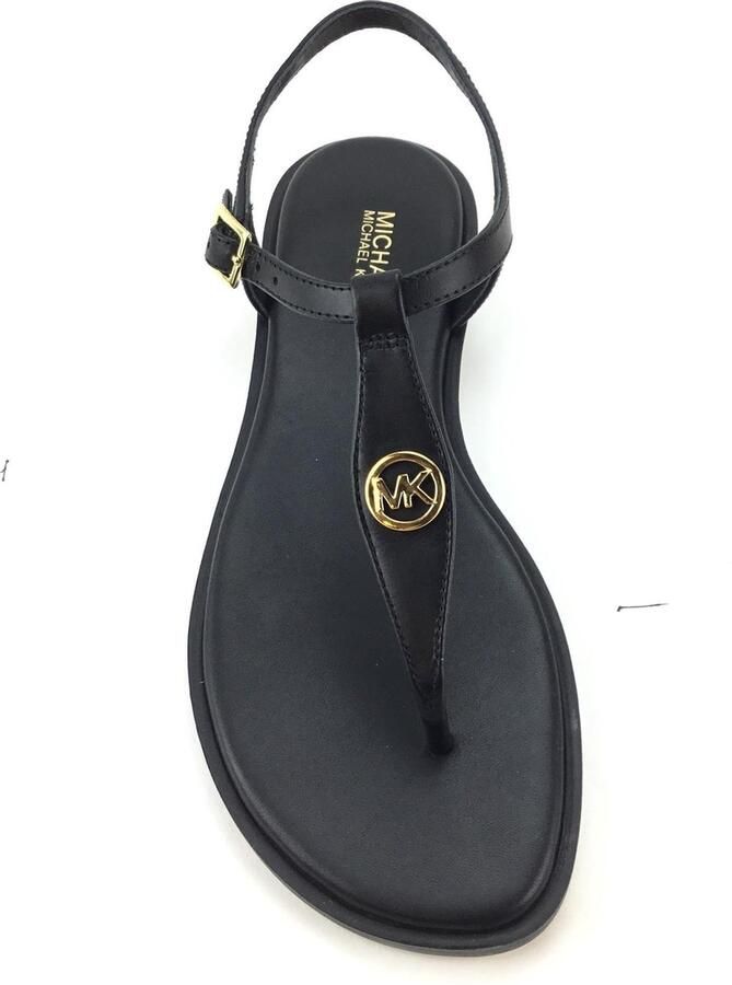 MICHAEL KORS Dames Mallory Thong Maat: 38 5 Materiaal: Leer Kleur: Zwart - Foto 5