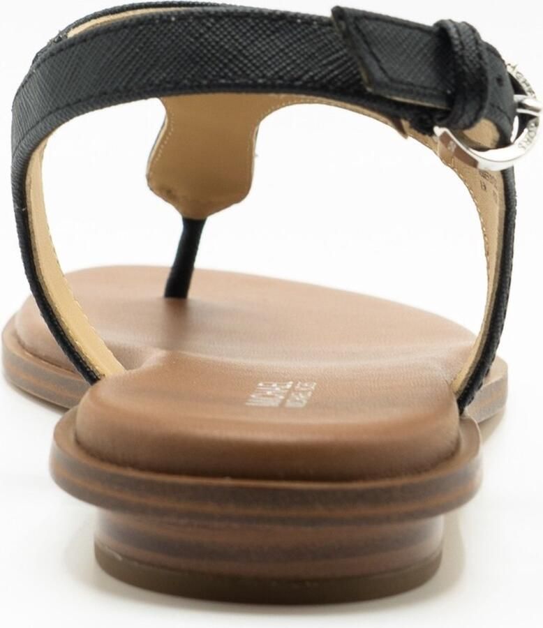 Michael Kors MK Plate Thong Dames Sandalen Zwart - Foto 4