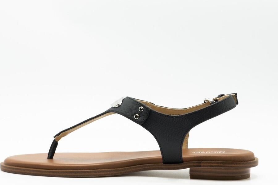 Michael Kors MK Plate Thong Dames Sandalen Zwart - Foto 8