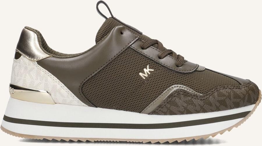 Michael Kors Raina Trainer Sneakers Dames Groen