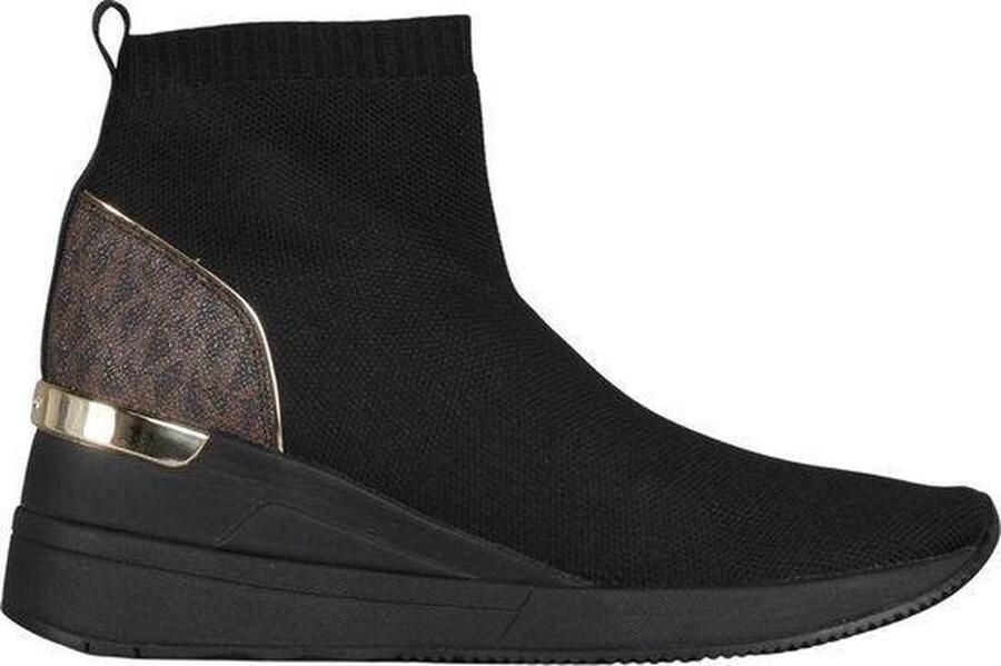 Michael Kors Skyler Dames Sneakers Zwart Bruin