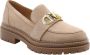 Michael Kors Parker chunky leren loafers beige - Thumbnail 2