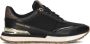 Michael Kors Nova Trainer Sneakers Leren Sneaker Dames Zwart - Thumbnail 1