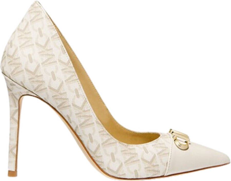 Michael Kors Carmela Pomp Stijlvol en Functioneel Beige Dames