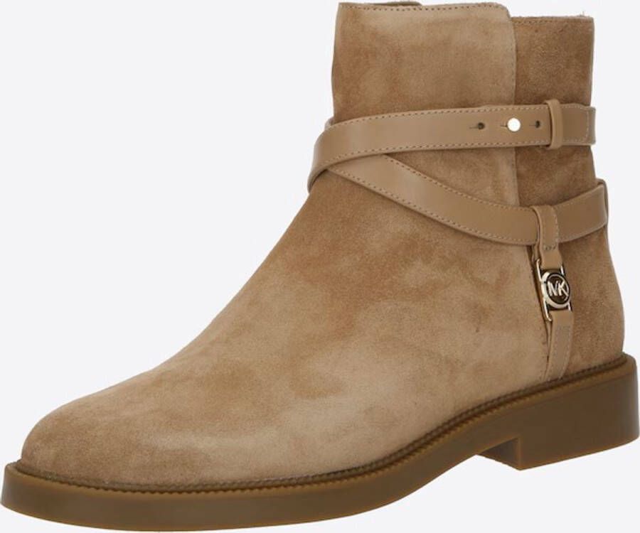 Michael Kors Parker chunky leren loafers beige