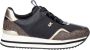 Michael Kors Raina Trainer dames sneaker Zwart bruin - Thumbnail 1