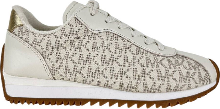 Michael Kors Rhodes Trainer Sneakers Dames Leren Sneaker Wit