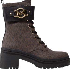 Michael Kors Rory Lug Bootie Dames Laarzen Black Brown