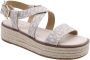 Michael Kors Michael Kords Lynn dames espadrille Beige multi - Thumbnail 3