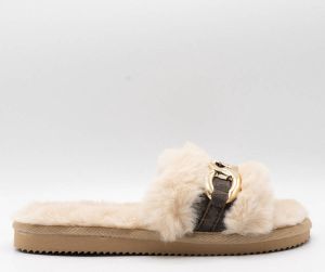 Michael Kors Scarlett Dames Pantoffels Camel