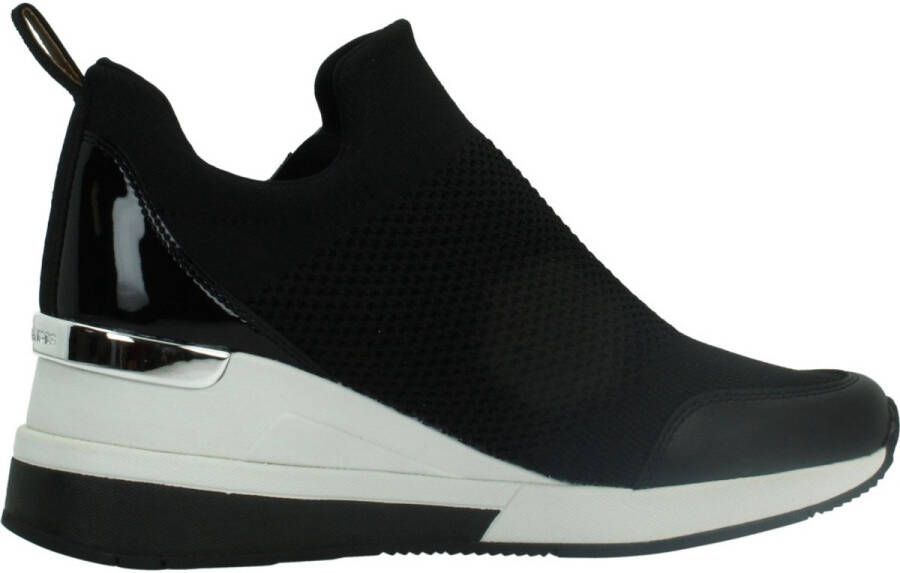 Michael Kors Low-Top Sneakers Willis Wedge Trainer in zwart - Foto 2