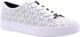 Michael Kors Allie Stride sneaker van canvas met leren details - Thumbnail 6