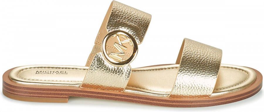Michael Kors Summer Sandal Dames Slippers 38 Goud - Foto 4