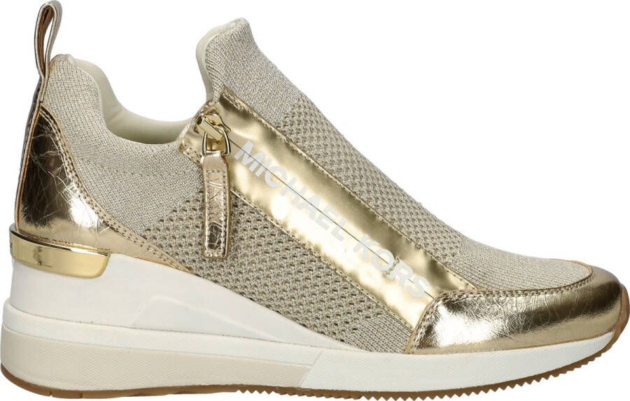 Michael Kors Willis Wedge Trainer dames sneaker Goud