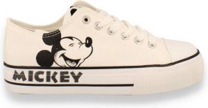 Mickey Mouse dames sneaker WIT