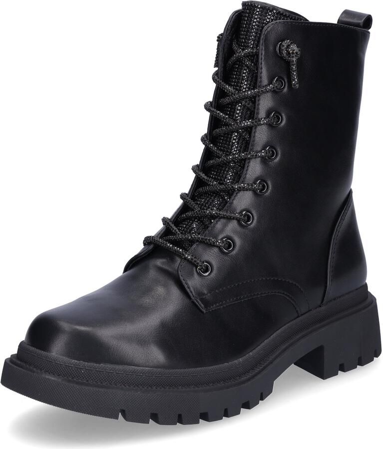 MIDS MABEL dames veterschoen zwart