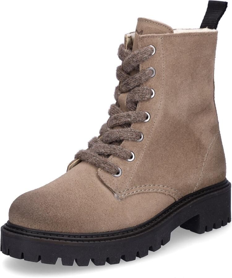 MIDS MARGO dames veterschoen taupe