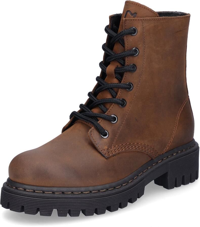 MIDS MISHA Dame veterschoen bruin