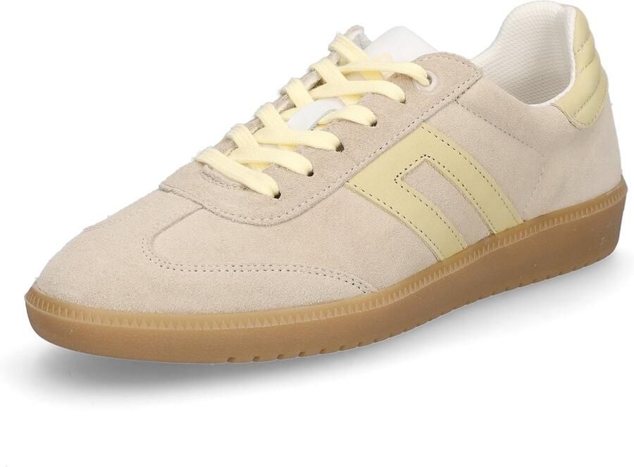 MIDS MORGAN dames sneaker zandkleurig