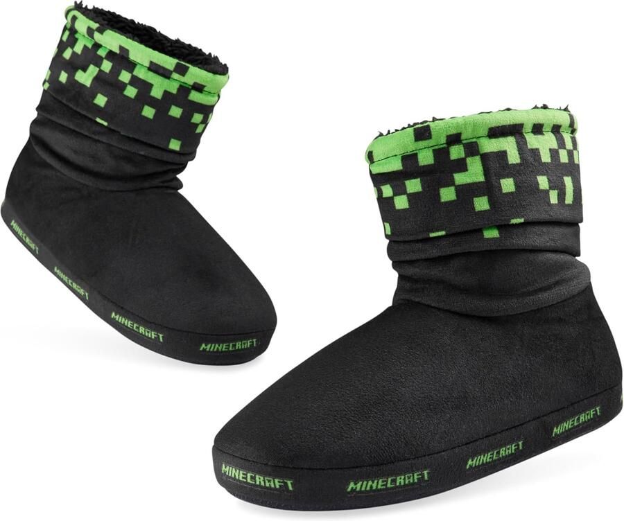 Minecraft Pantoffels Jongens Warm & Zacht