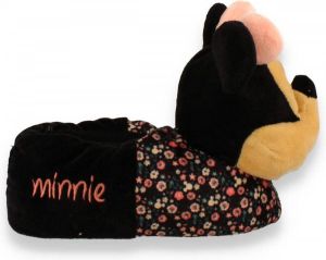 Minnie Mouse meisjes pantoffel ZWART