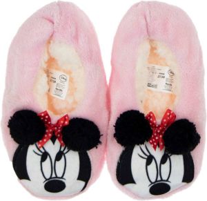 Minnie Mouse Pantoffels Zacht Roze