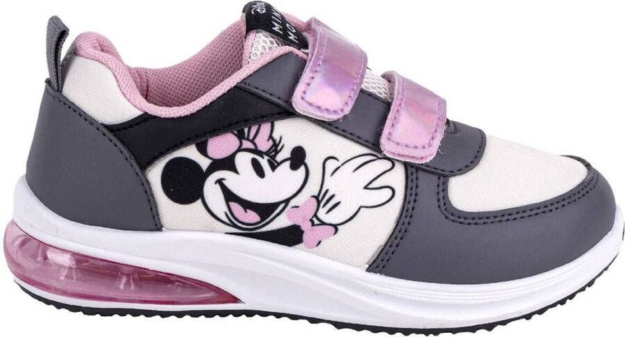 Minnie Mouse Sportschoenen met LED Velcro Grijs