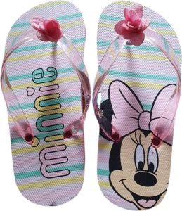 Minnie Mouse teenslippers meisjes roze